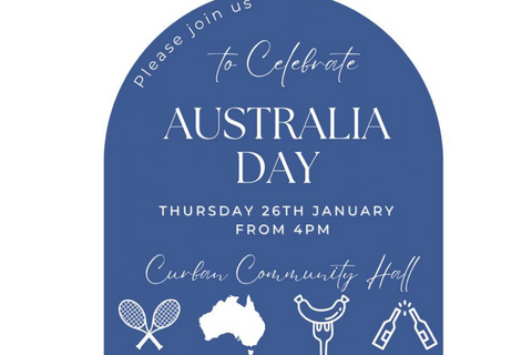 Australia Day at Curban Hall