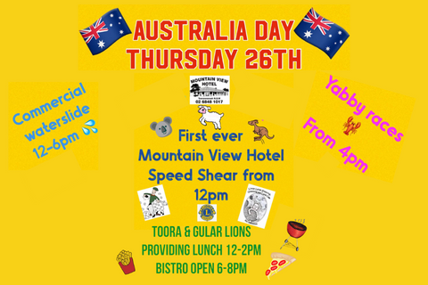 Australia Day in Tooraweenah