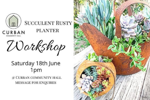 Rusty Planter Workshop @ Curban